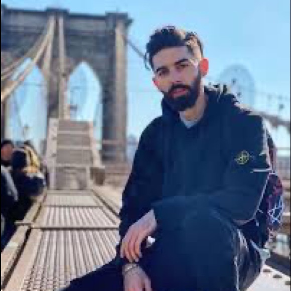 Celebrity’s favorite $375 Stone island basic logo patch hoodie men size m - Picture 2 of 7